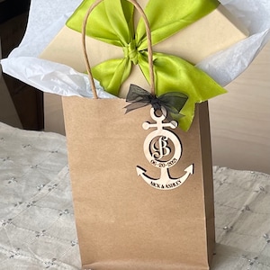 Personalized Nautical Wedding Gift Tags, Anchor Wedding tags, Nautical Wedding Favor, Anchor Wedding Favors, Tags favors, Personalized favor