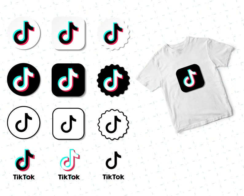 Download TikTok TikTok svgSVG filePng File Tiktok logo | Etsy