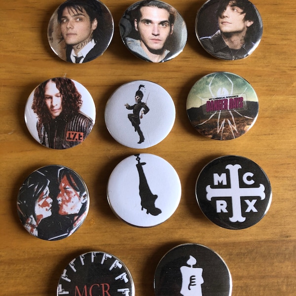 My Chemical Romance Pin-Back Buttons