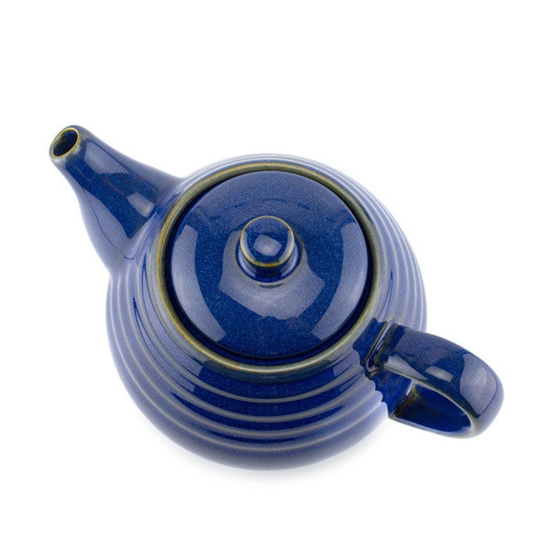 Scandi Home 800ml Reactive Blue Malmo Designer Ceramic Teapot with Infuser Perfect for any Kitchen or Home image 4