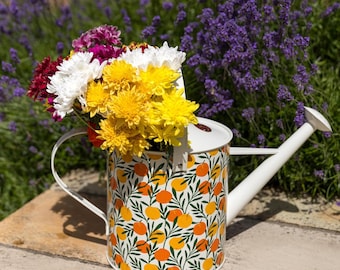 Large 9 Litre Metal Watering Can | Orangery Design | British Gardening Company | Garden Gift UK