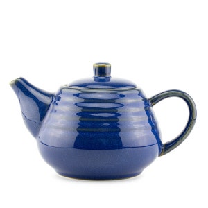 Scandi Home 800ml Reactive Blue Malmo Designer Ceramic Teapot with Infuser Perfect for any Kitchen or Home image 3