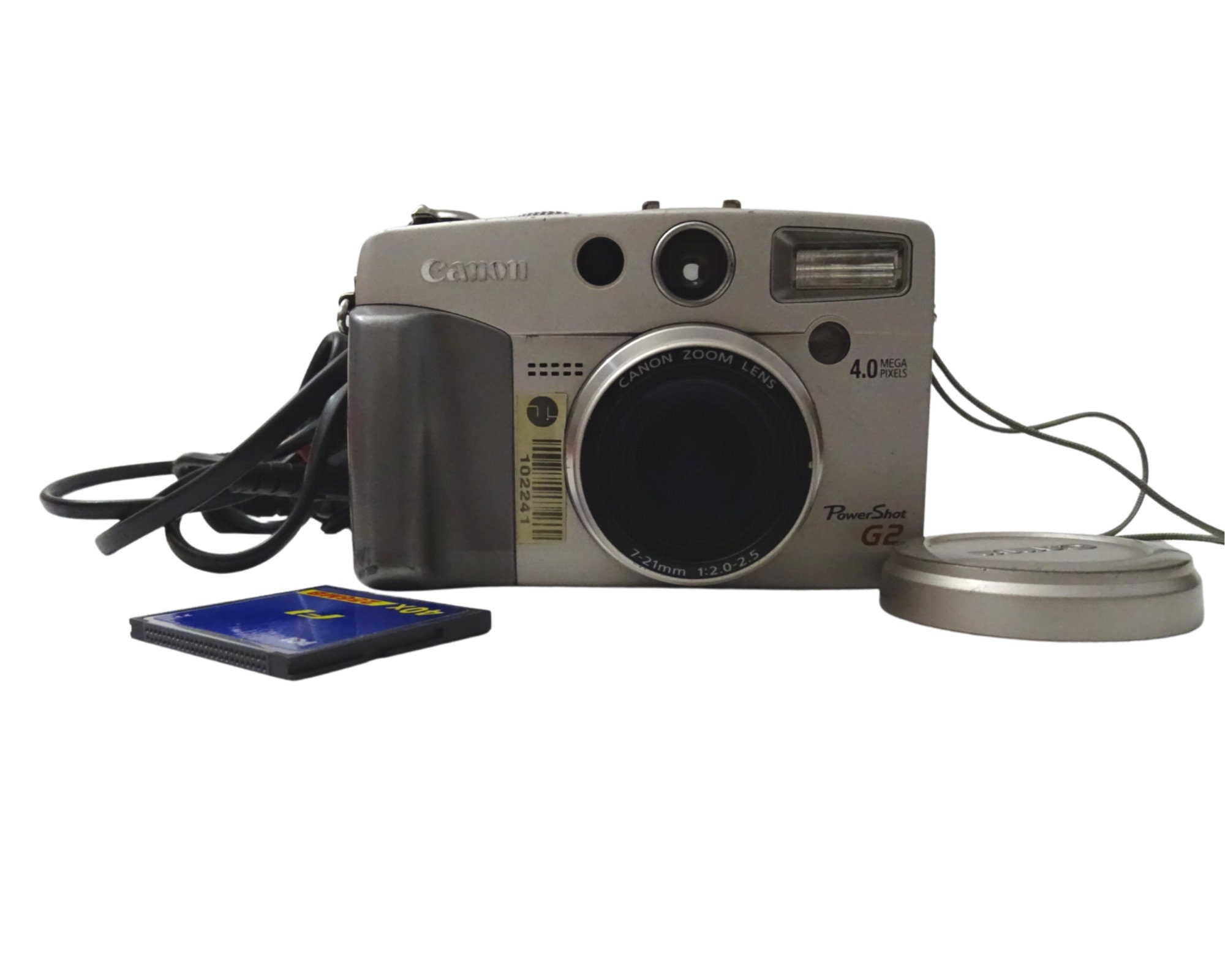 De Kamer fantoom Menda City Canon Powershot G2. Vintage Digital Camera. Compact 2000 - Etsy
