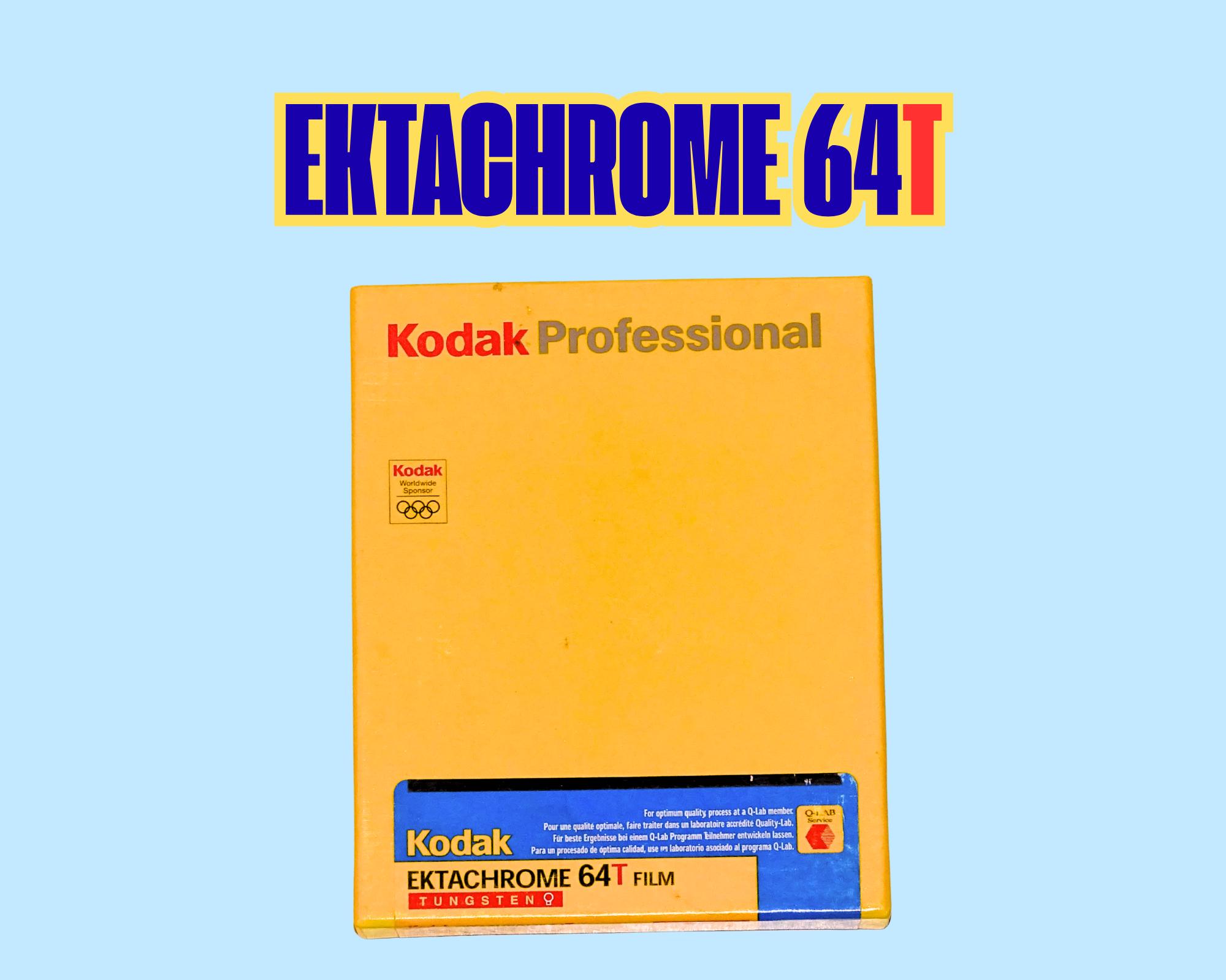 Pellicola Kodak Ektachrome 64T 6118 – 4x5″ – Grande Formato – Scaduta 1997 – Lotto Da 10