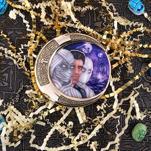 Faces of the Moon Enamel Pin (B grade)