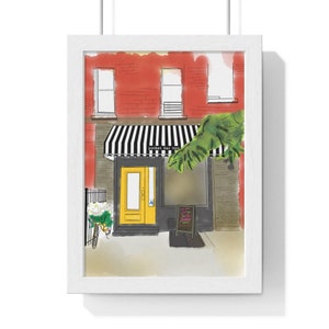 Pocket Bar New York Illustration | New York City Art Print | NYC Wall Art | NYC Poster | New York Watercolor | Gallery Wall Set