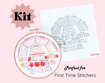 Learn to Embroider Strands Practice Sampler Kit - Level 1