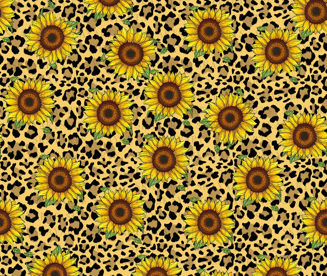 sunflower171707ページ Leopard Sunflowers Background, Leopard Sunflower Digital