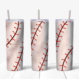 Dirty Baseball Sublimation Tumbler Design, Baseball 20oz Skinny Tumbler Wraps Templates PNG, Distressed Sublimation Design, Instant Download