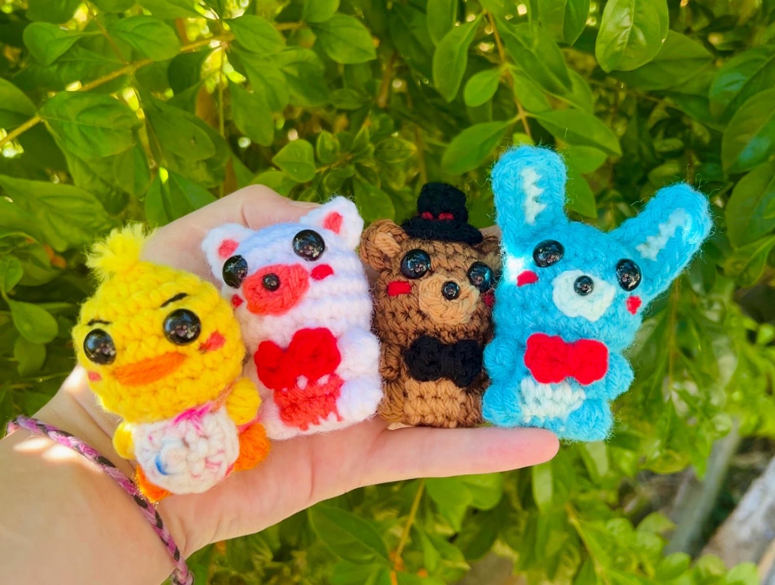 crochet animatronic plushies