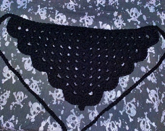 Crochet Tie On Bandana