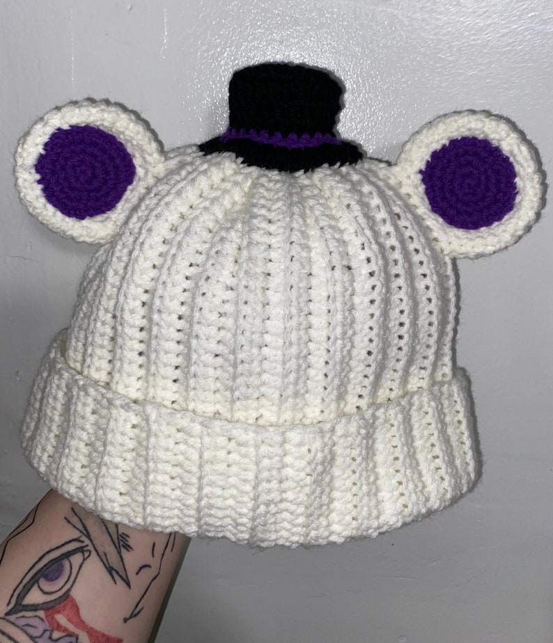 Crochet Animatronic Beanie Funtime Freddy