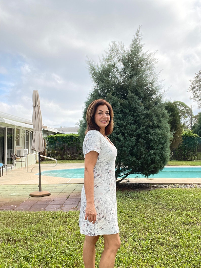 Jersey Knit Dress Pattern Etsy