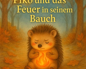 Kamishibai Story: Feelings of a Hedgehog, For Kindergarten and Elementary School, Home, Instant Download