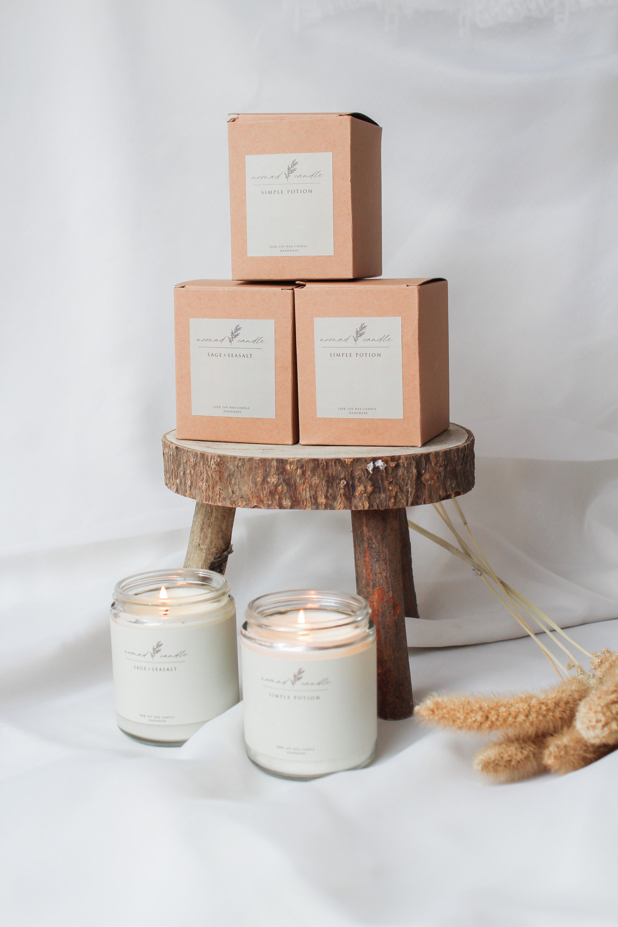 Simple Potion Scented Candle Hand Cast Soy Wax Paraben | Etsy