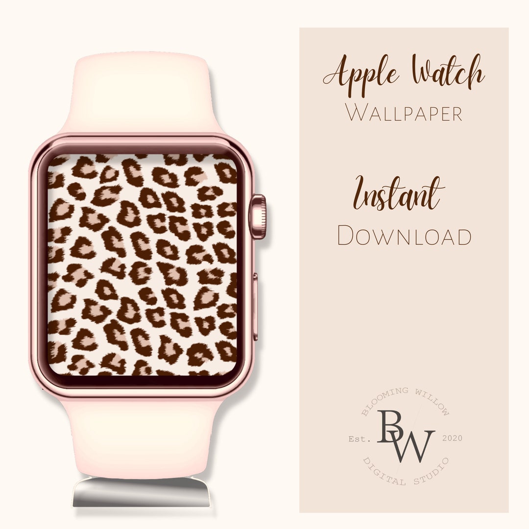 APPLE WATCH WALLPAPER Leopard / Apple Watch Accessories Iwatch