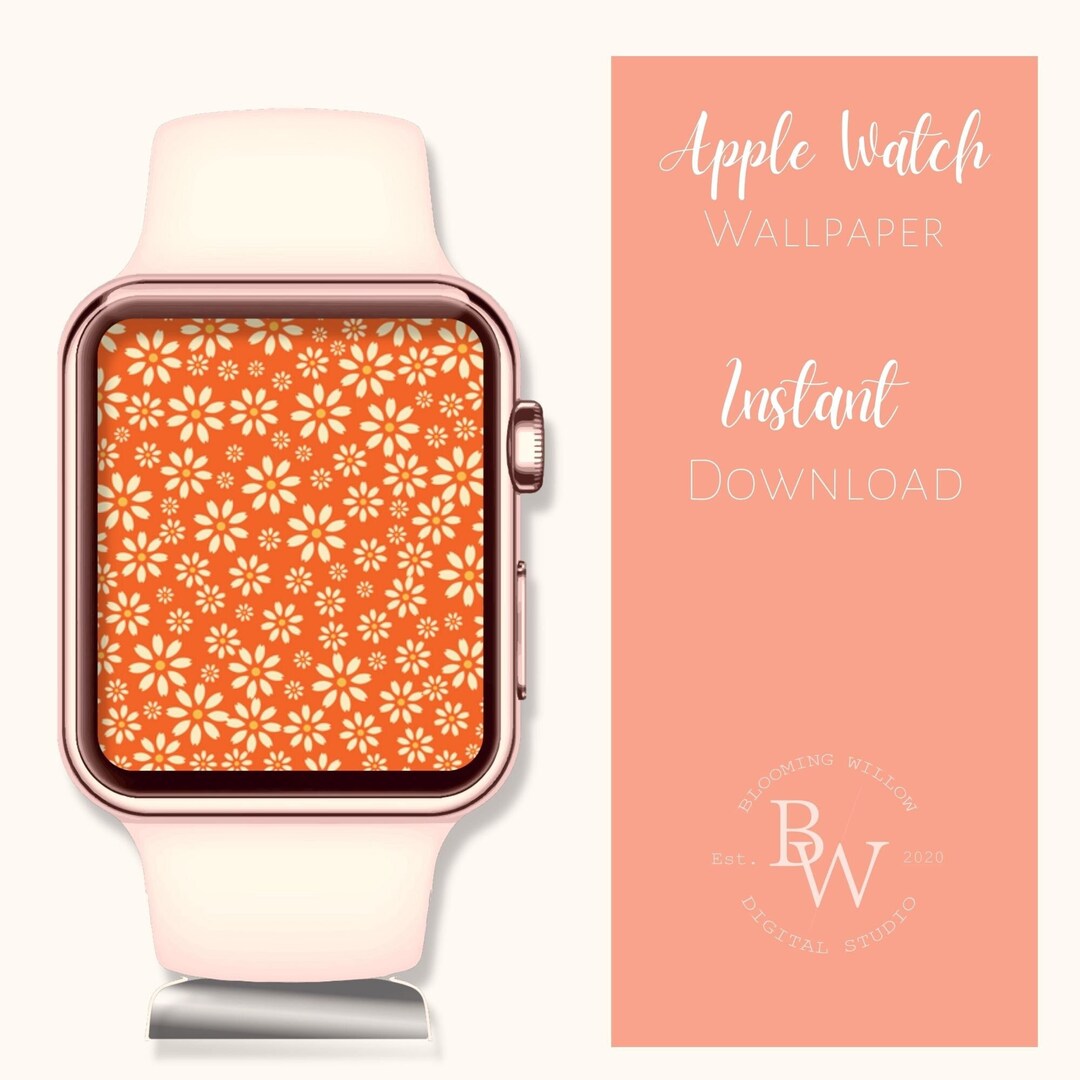 APPLE WATCH WALLPAPER Daisy Flower / Apple Watch Accessories Iwatch
