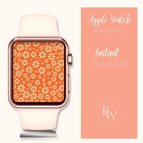 APPLE WATCH WALLPAPER Daisy Flower / Apple Watch Accessories Etsy