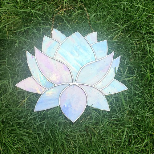 Lotus Suncatcher Etsy