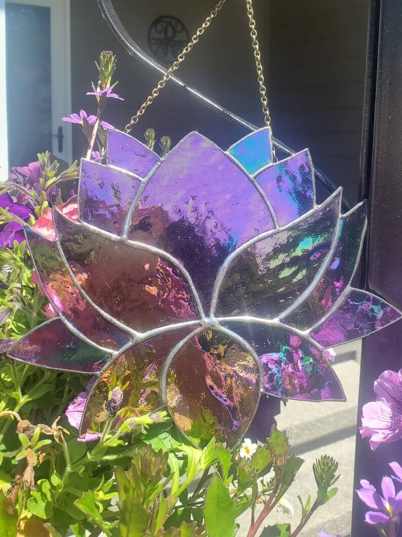 Lotus suncatcher Etsy