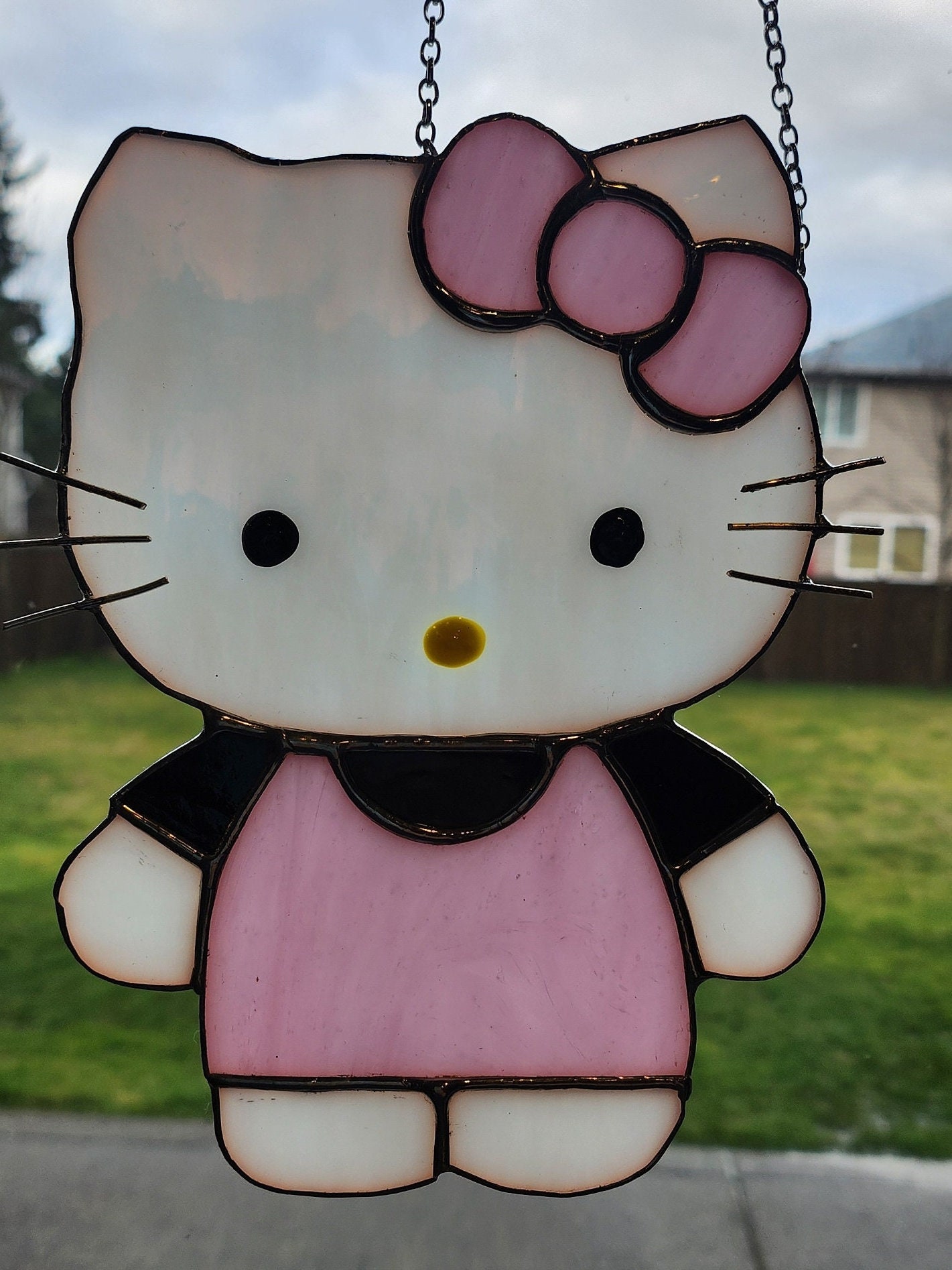 Hello Kitty Suncatcher - Etsy