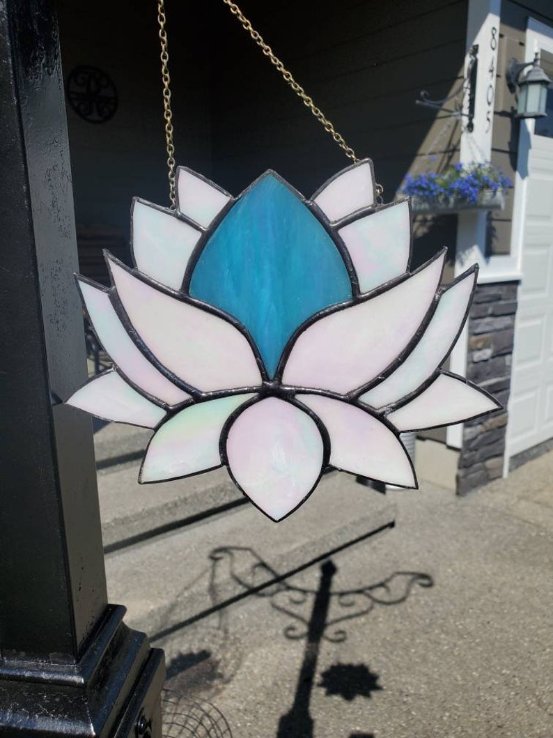 Lotus Suncatcher Etsy