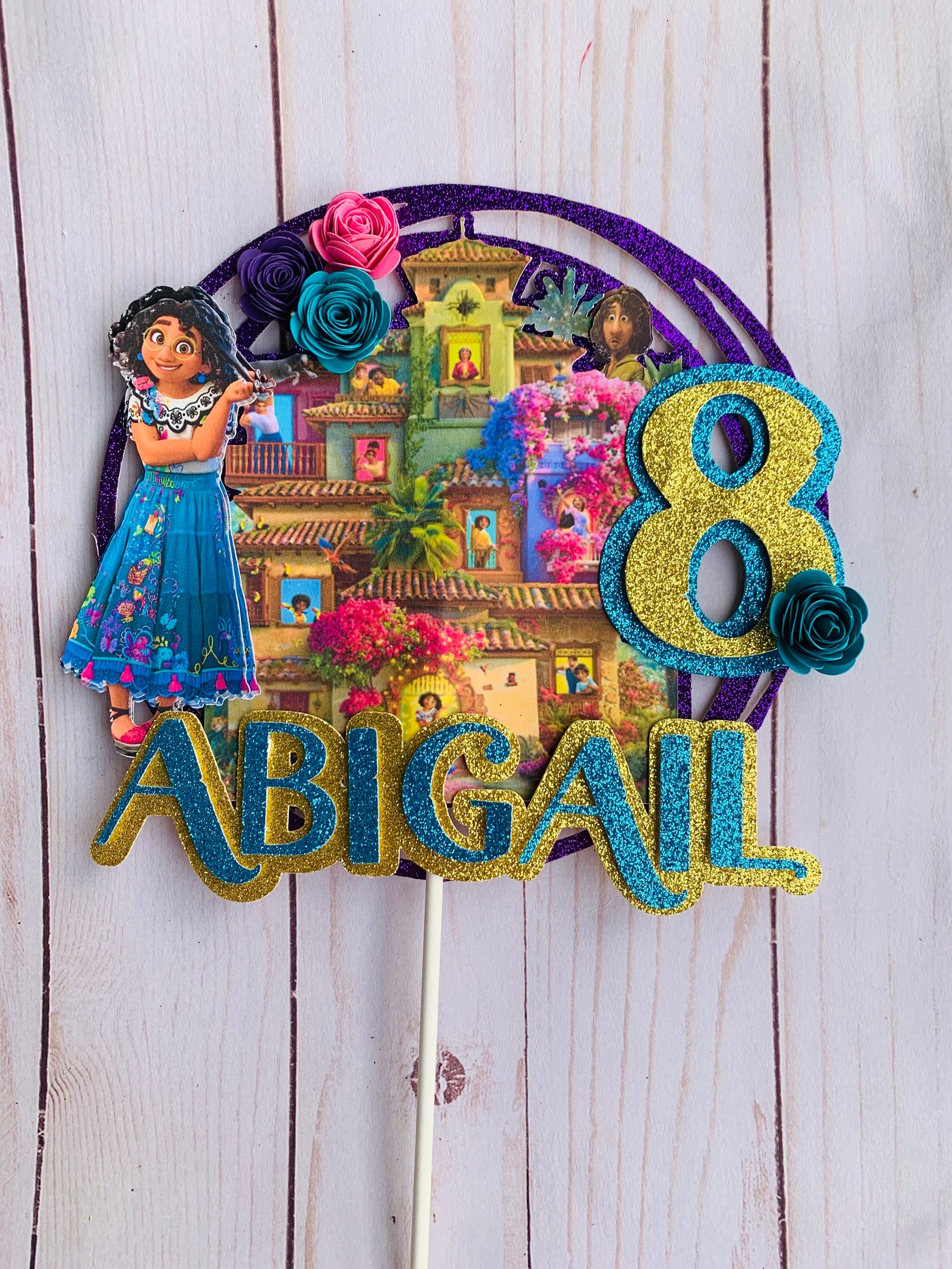 Custom Cake Topper/ Encanto Cake Topper/ Encanto Cupcake Etsy