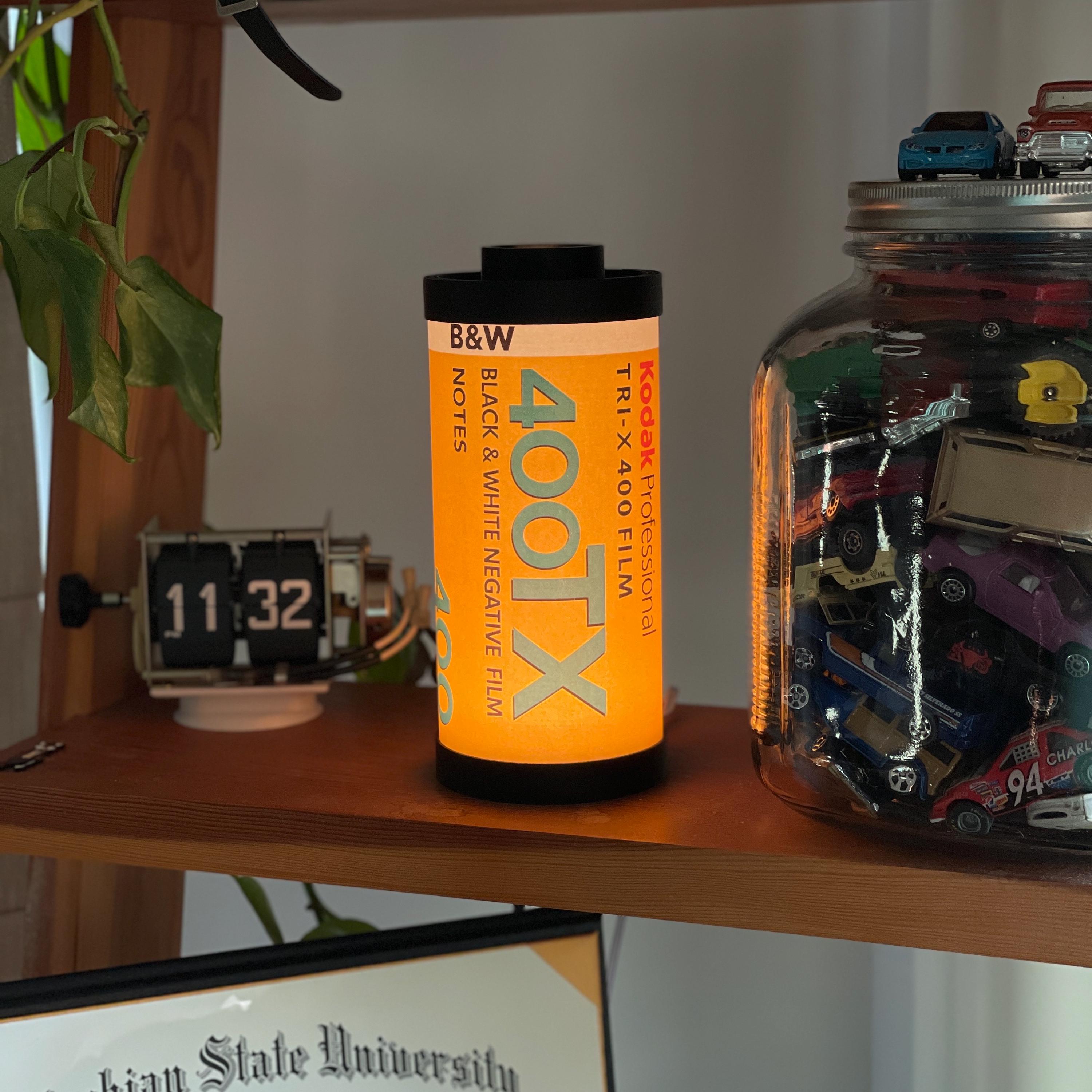 Kodak Tri-x 400 Film Lamp - Etsy