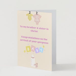 Félicitations pour la naissance de votre nouveau bébé