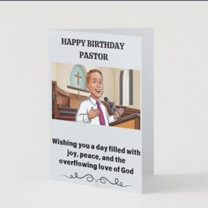 Happy Birthday Pastor