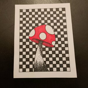 Trippy mushroom