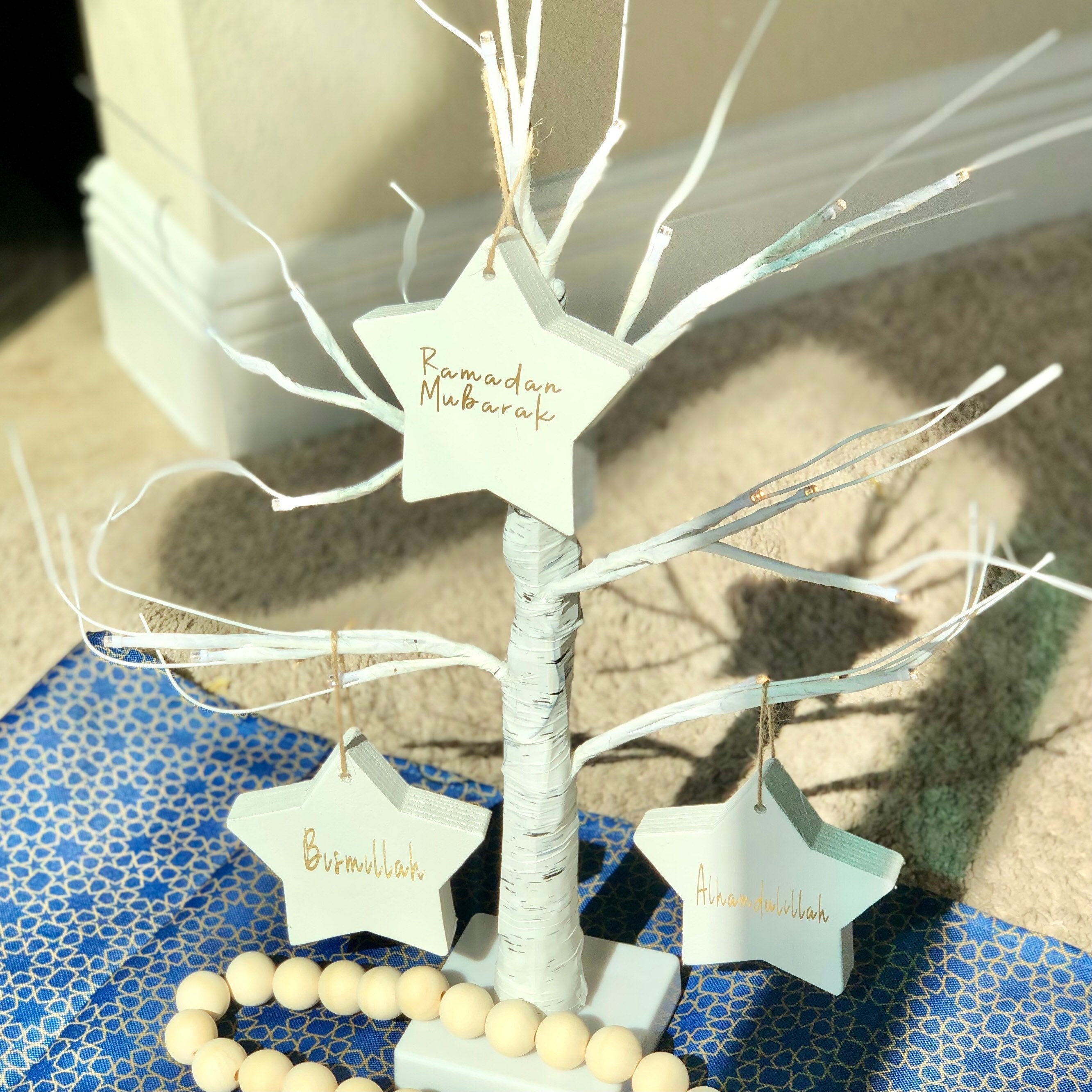 Ramadan Tree Ramadan Decor Ramadan Star Ramadan Ornaments Etsy
