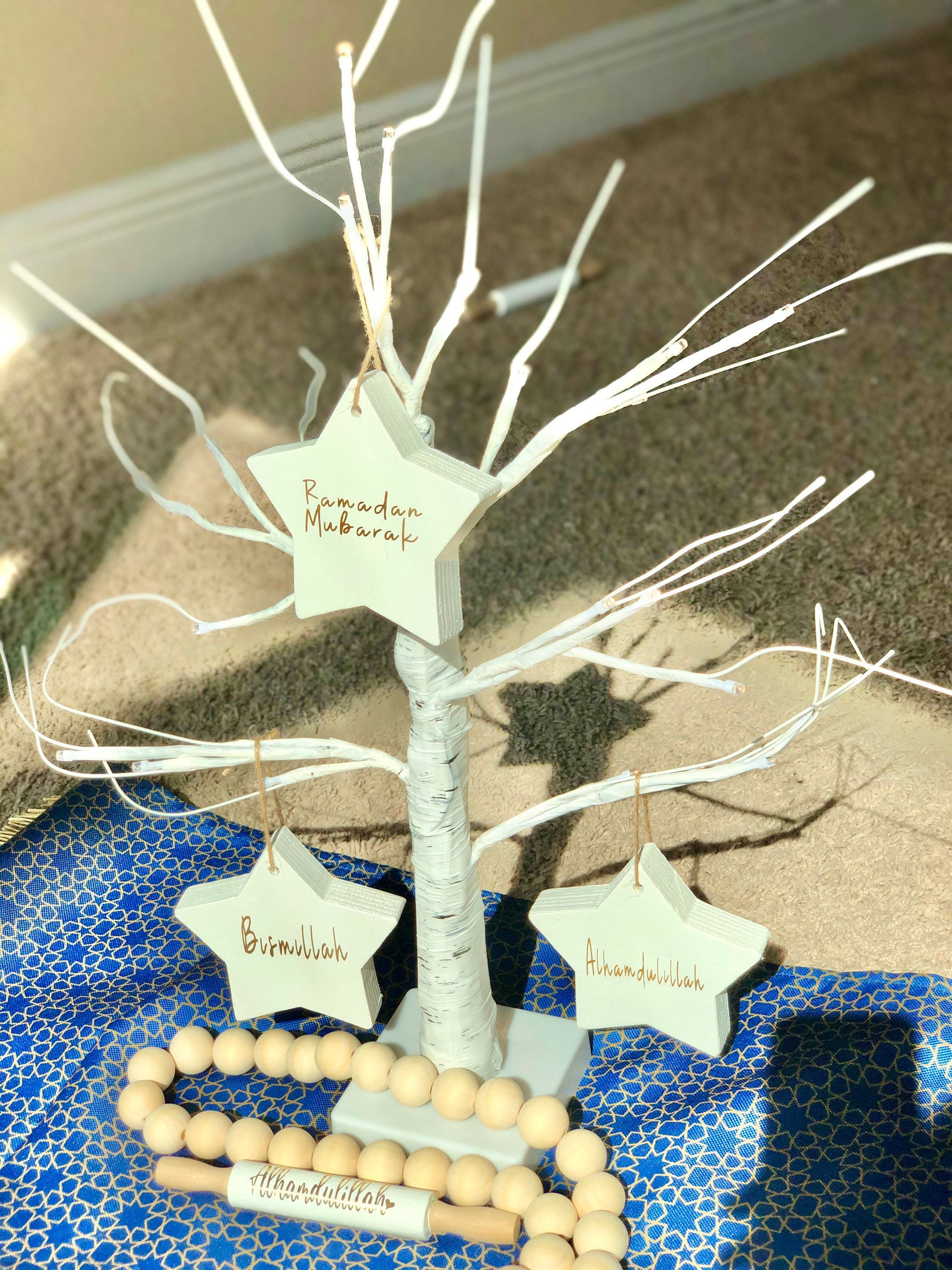 Ramadan Tree Ramadan Decor Ramadan Star Ramadan Ornaments Etsy