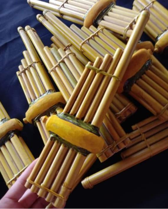 Bamboo Pipes Khaen Freereed Traditional Folk Isan Mouth Etsy