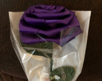 Satin Purple Rose