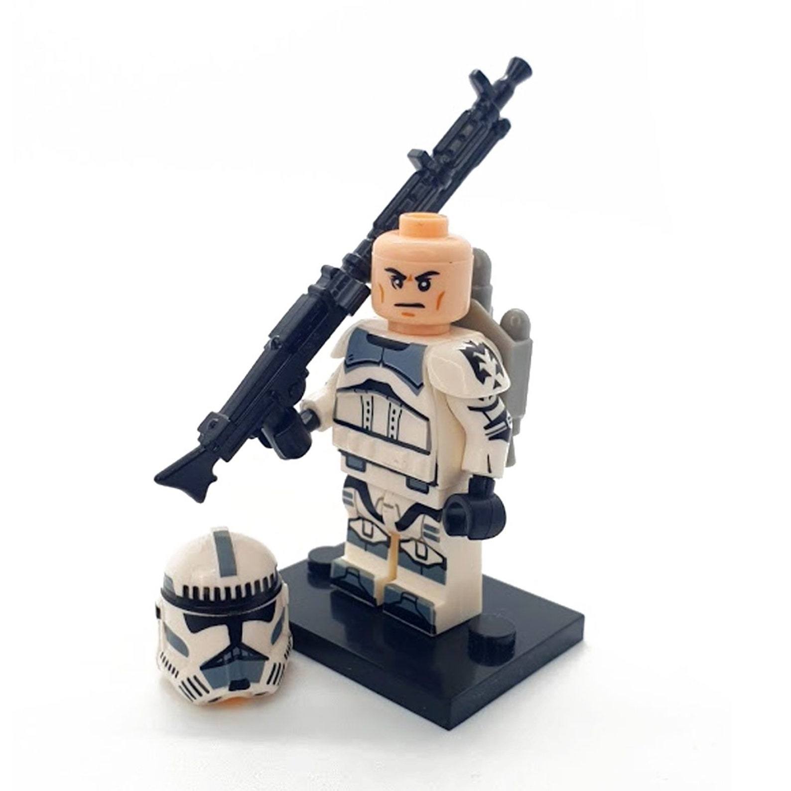 Kamino Security Team Clone Trooper Figure with Battle Armor | Etsy