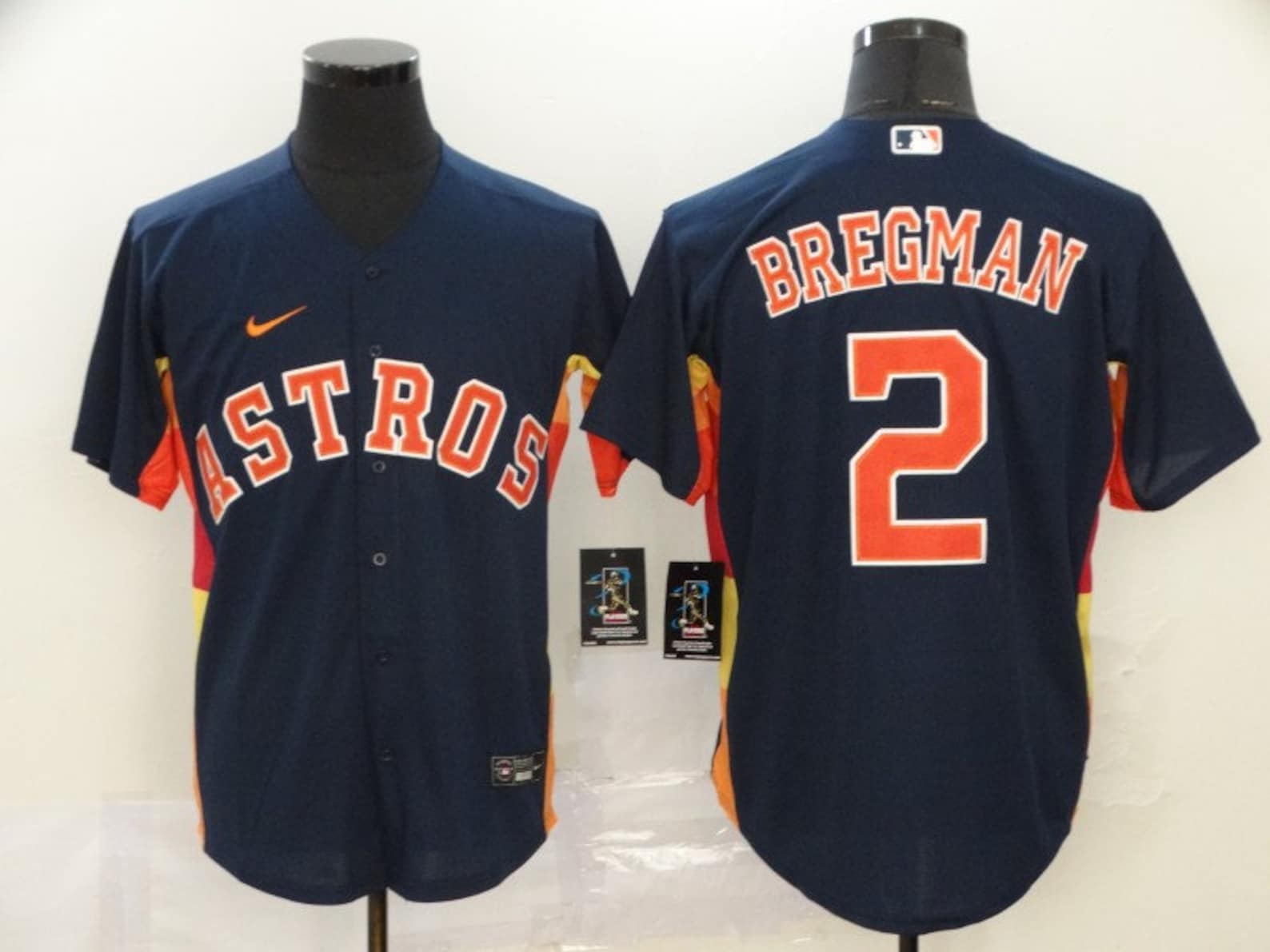 Houston Astros 2 Alex Bregman Jersey 2021 Basekball Jersey Etsy