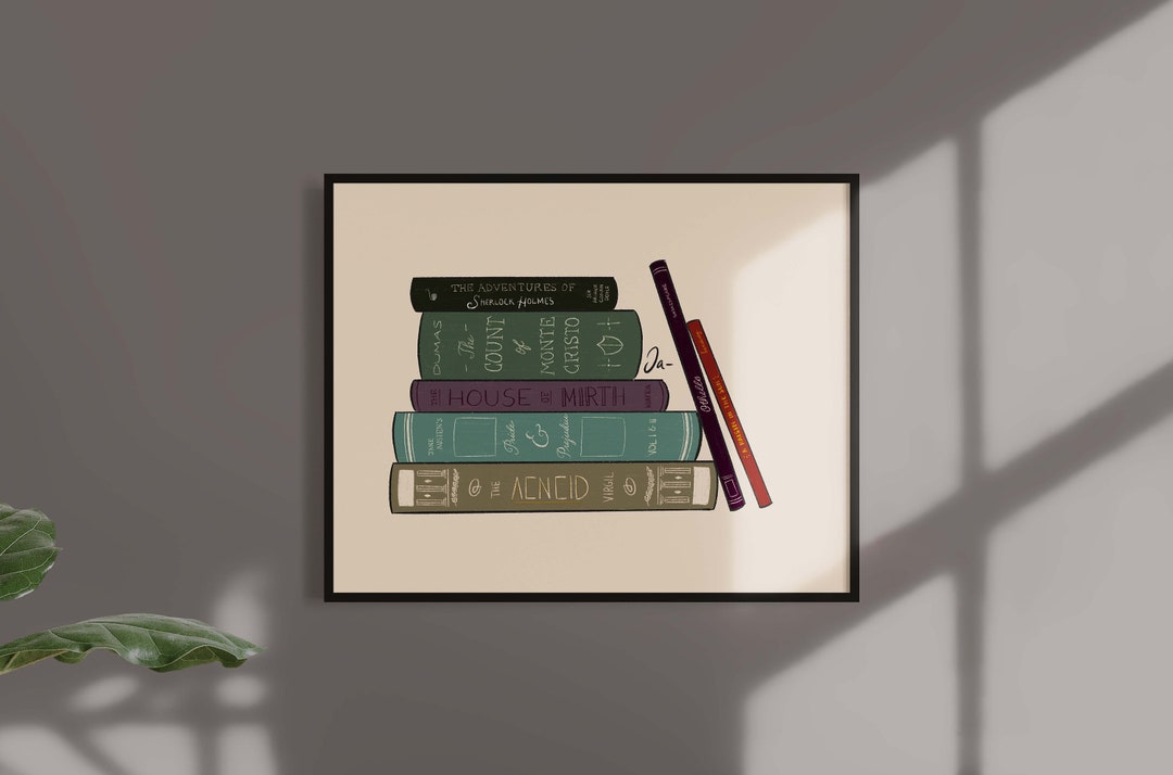 CUSTOM Book Print Classic Book Print Personalized Digital Etsy