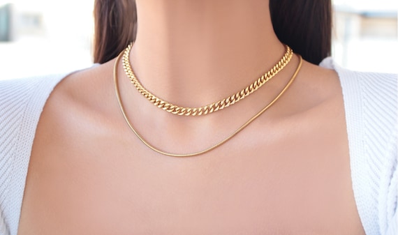 Gold plated 2024 cuban link