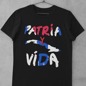 Patria Y Vida Free Cuba T-Shirt