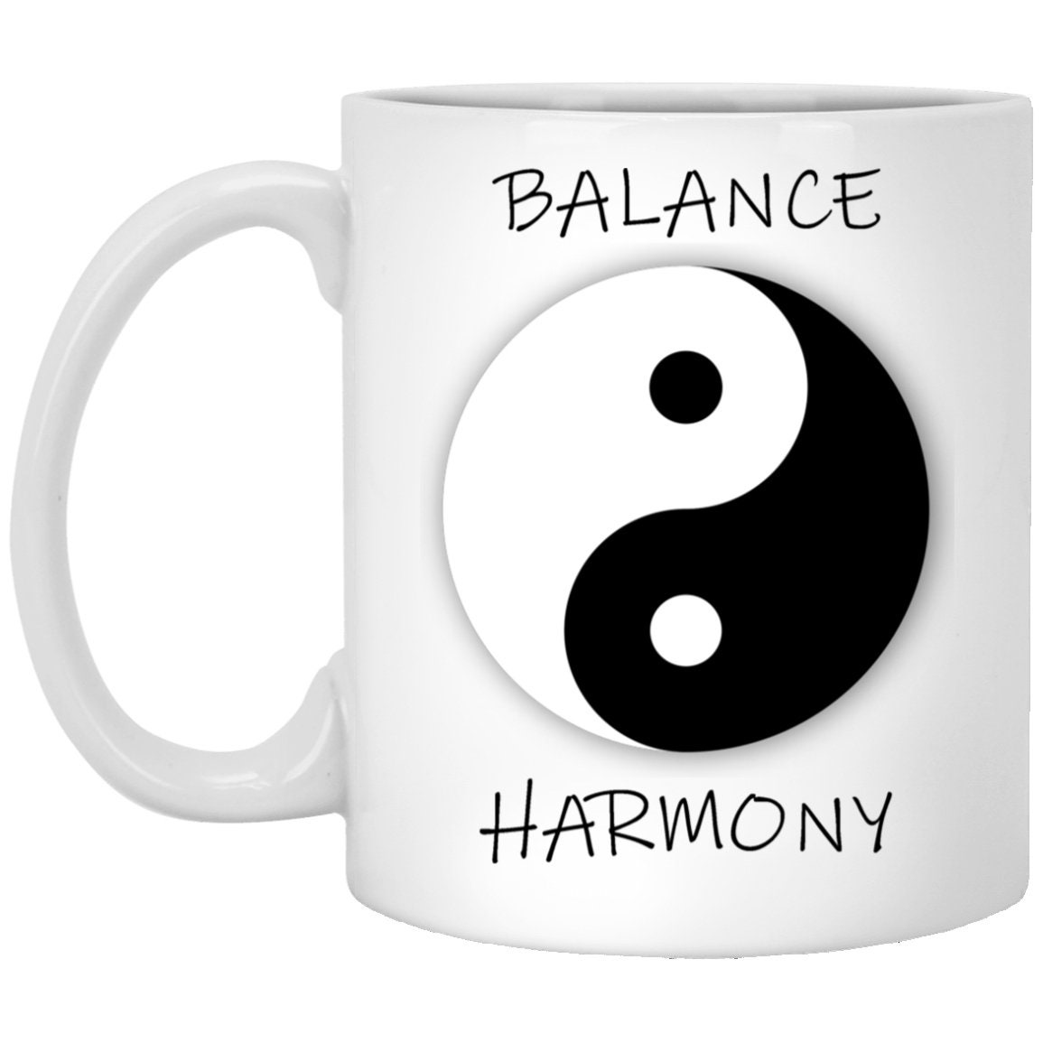 Balance und Harmonie Yin Yang 11oz Kaffeetasse - Etsy.de