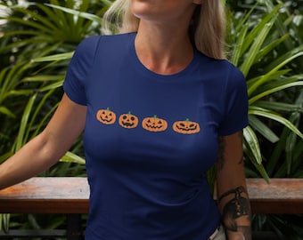 Pumpa Jack-o'-Lantern Halloween Unisex T-shirt