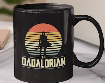 De Dadaloriaanse 11 oz. Zwarte mok cadeau voor papa