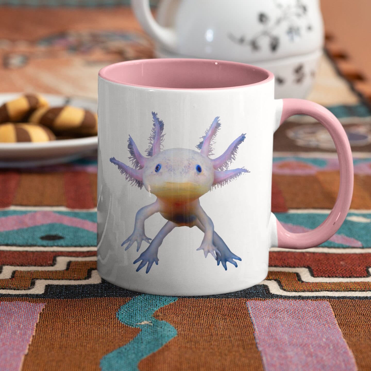 Axolotl Kaffeetasse süßes Axolotl Geschenk mexikanischer - .de