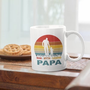 Man Myth Legend Papa 11oz Coffee Mug