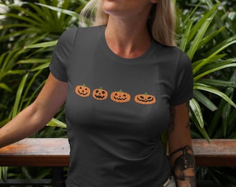 Pumpa Jack-o'-Lantern Halloween Unisex T-shirt