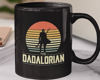 De Dadaloriaanse 15 oz. Zwarte mok cadeau voor papa
