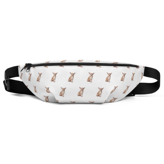 Cute Chihuahua Sport Waist Bag Fanny Pack Adjustable For Travel Cute Chihuahua Sport Waist Bag Fanny Pack Adjustable For Travel