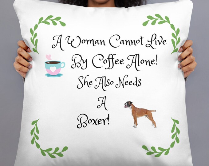 Boxer Dogs | Gifts For Boxer Dog Lovers | Boxer Throw Pillow |