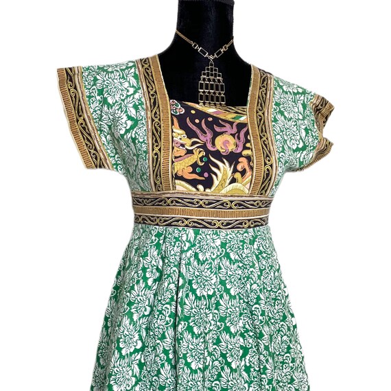 Vintage dragon dress